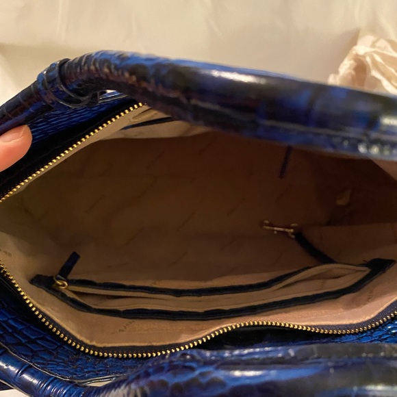Brahmin sapphire Melbourne large Elaine Satchel - Picture 2 of 5
